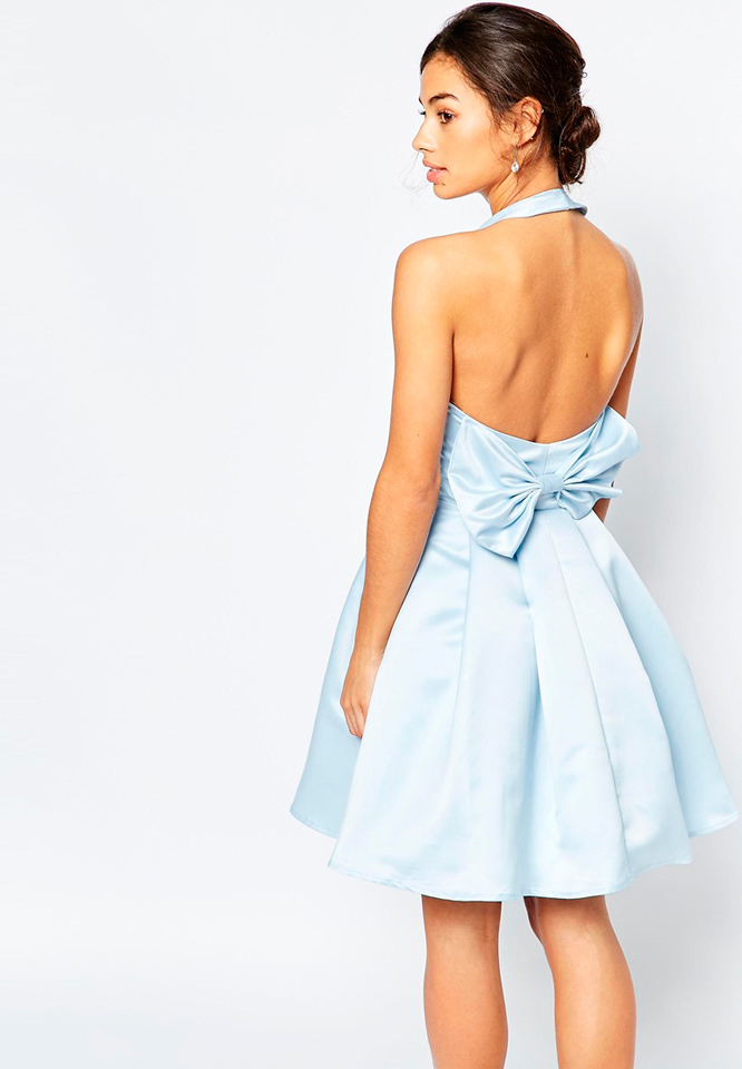 True Decadence Bow Back Dress