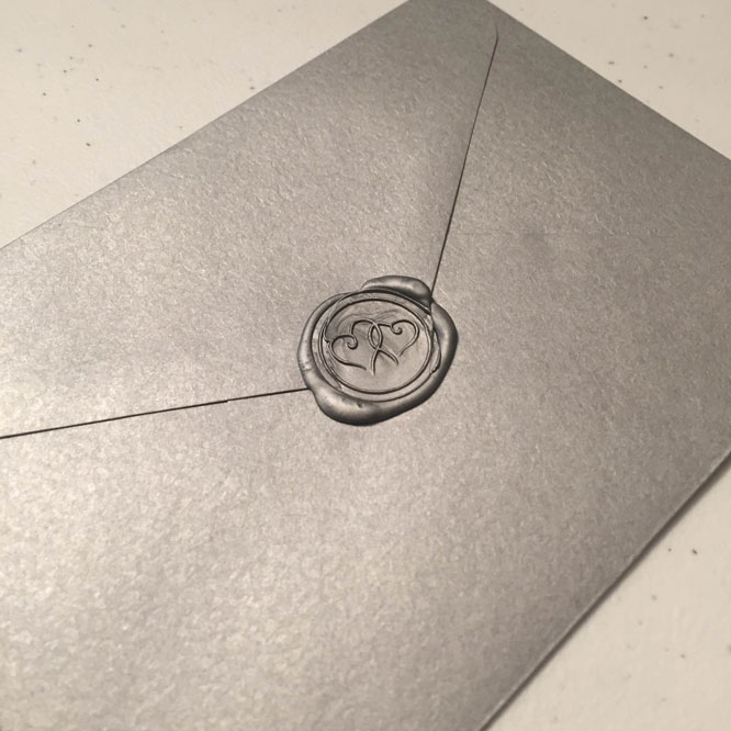 Christine's DIY Wedding Invitations