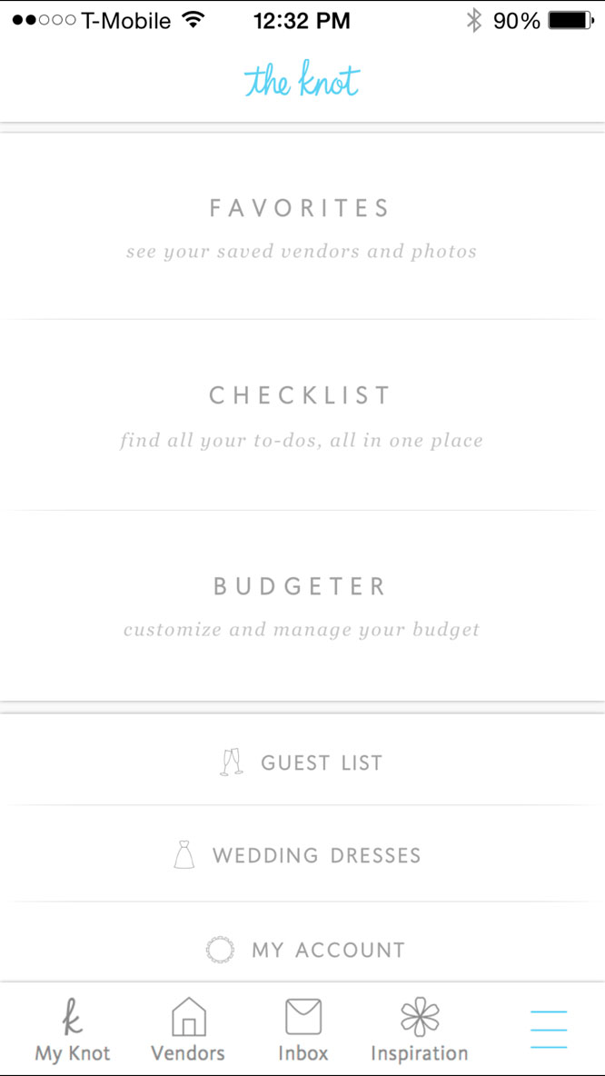 Wedding App The Knot