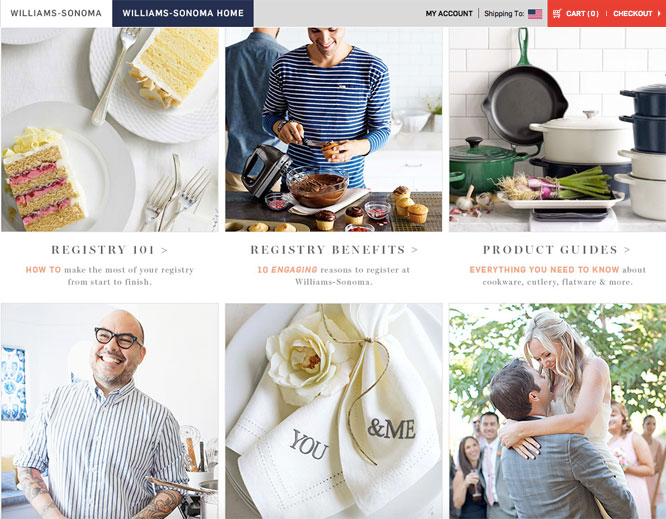 wedding registry