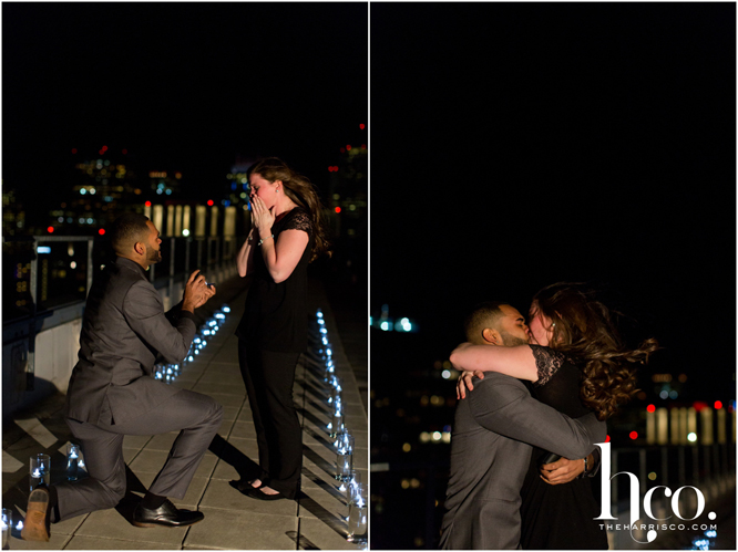 Arsenio & Caitlin's Rooftop Proposal