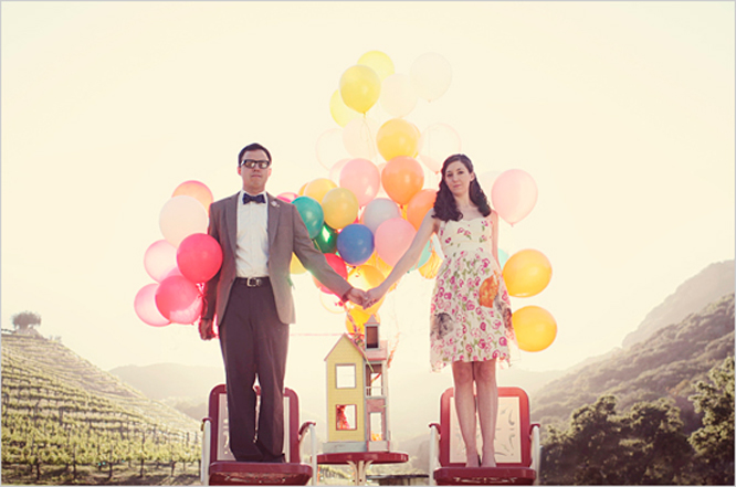 Disney Pixar Up Photoshoot