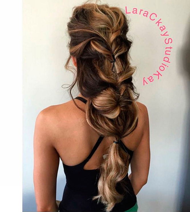 Cascading plait by Lara C Kay