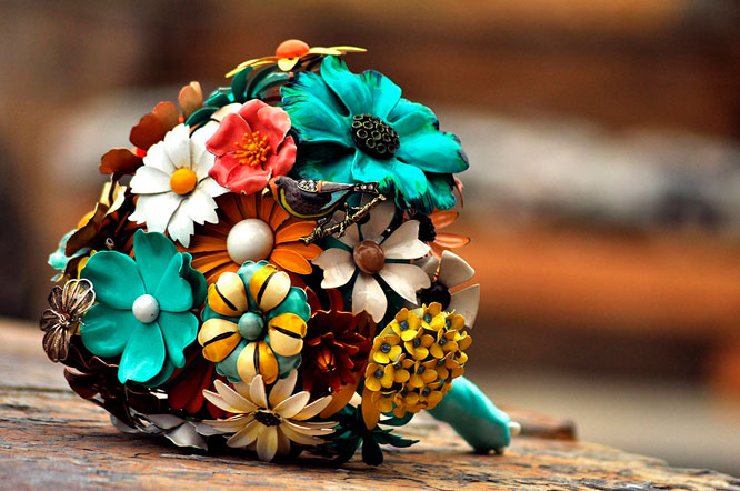 Brooches Bridal Bouquet