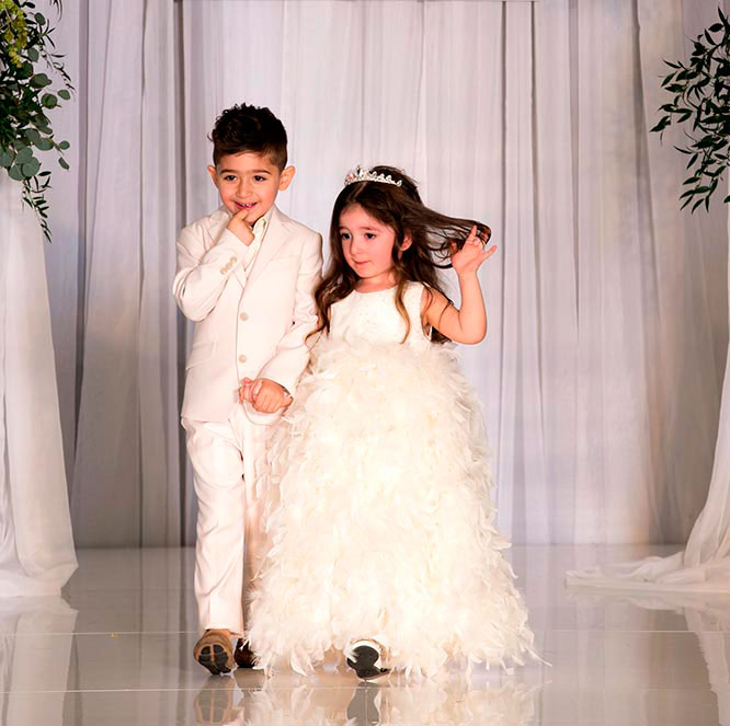 Bridal Show Flower Girl