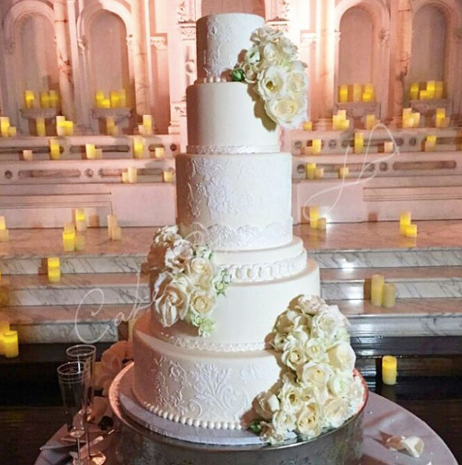 Cake Studio LA buttercream vs. Fondant