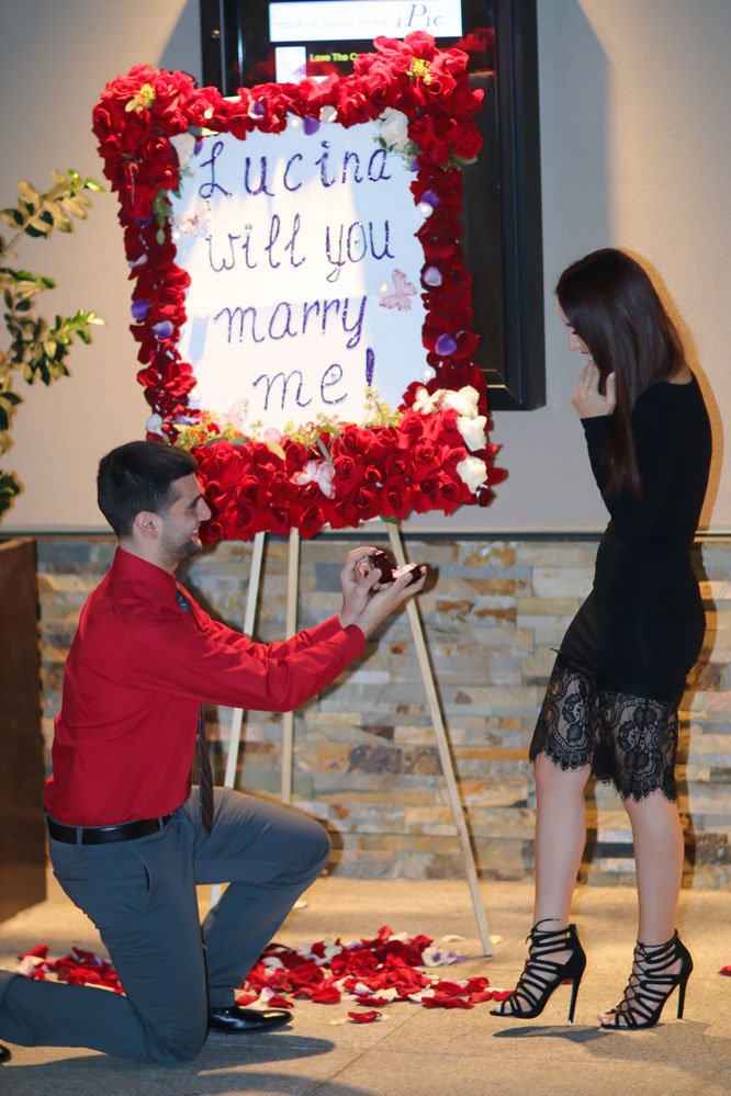 Peter and Lucina's Proposal Story