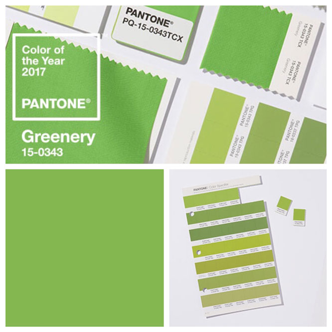 Pantone's Greenery