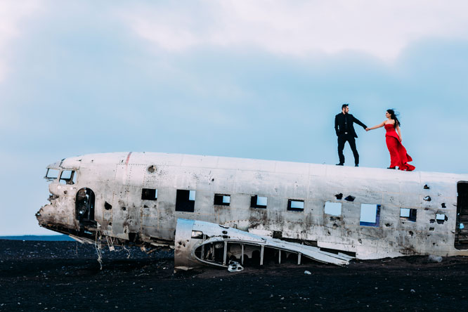 Mikhail and Varti Iceland Photoshoot