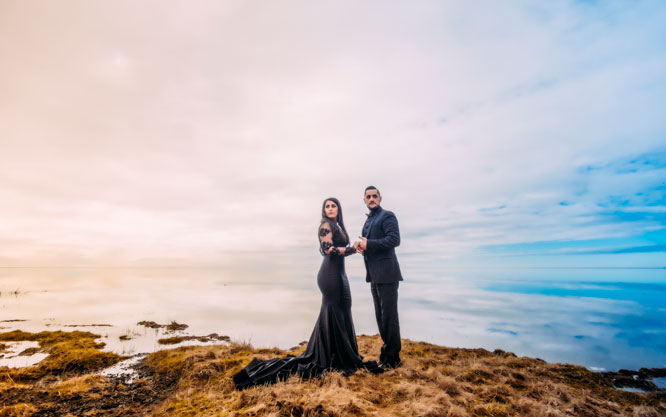 Mikhail and Varti Iceland Photoshoot