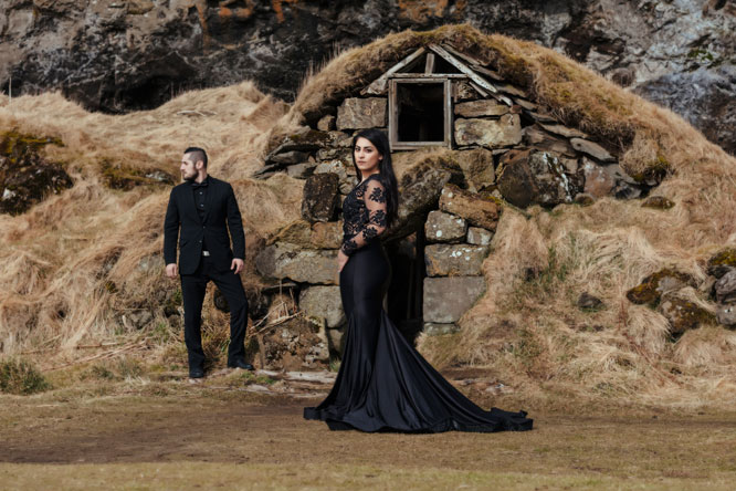 Mikhail and Varti Iceland Photoshoot