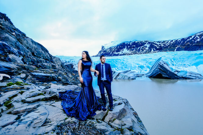 Mikhail and Varti Iceland Photoshoot