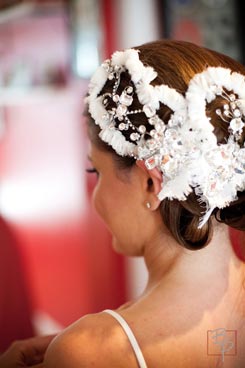 Hair, Makeup & Head Piece