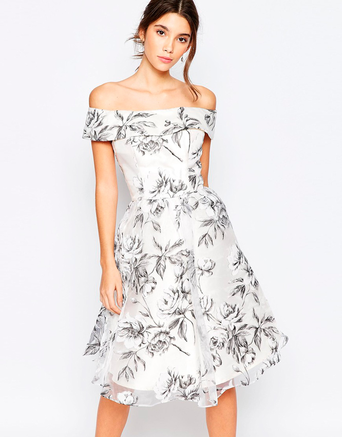 Chi Chi London Organza Dress