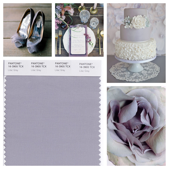 Lilac Grey color board