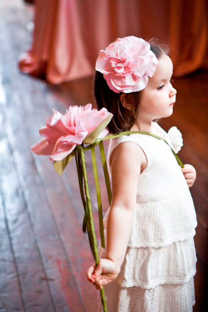 Single Stem flower for your flower girl