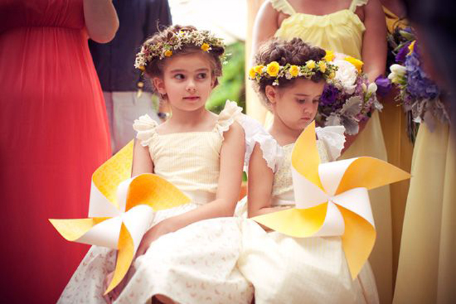 Flower girl windmills