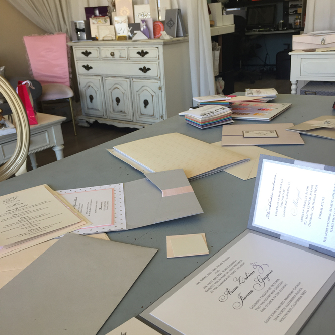 Talar and Serj: Wedding Invitations