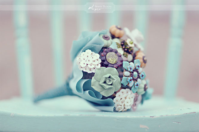Door Knobs Bridal Bouquet