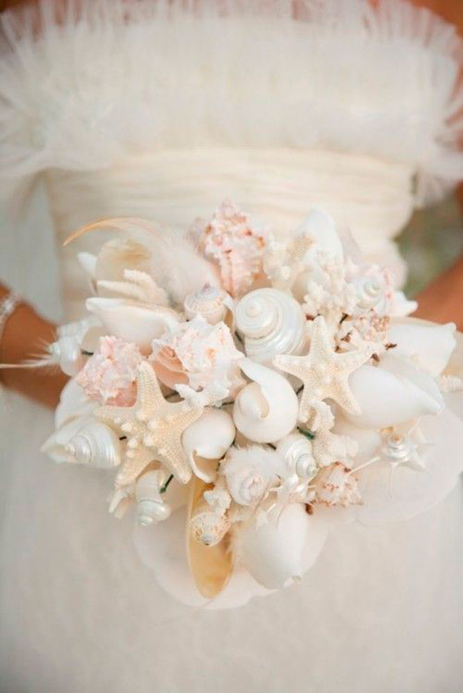 Seashells Bridal Bouquet