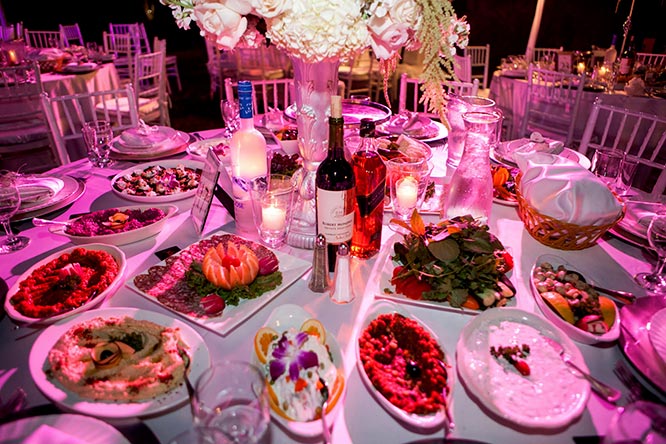 Family Style Service by Anoush Catering