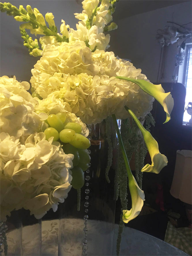 Christine's centerpiece samples