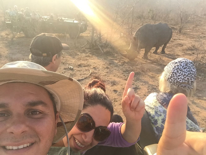 Talar and Serj's Honeymoon