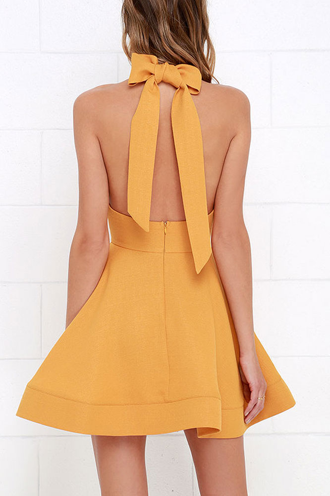 Lulu*s Halter Dress