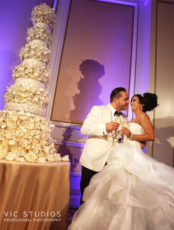 Megan and George's Wedding Cake