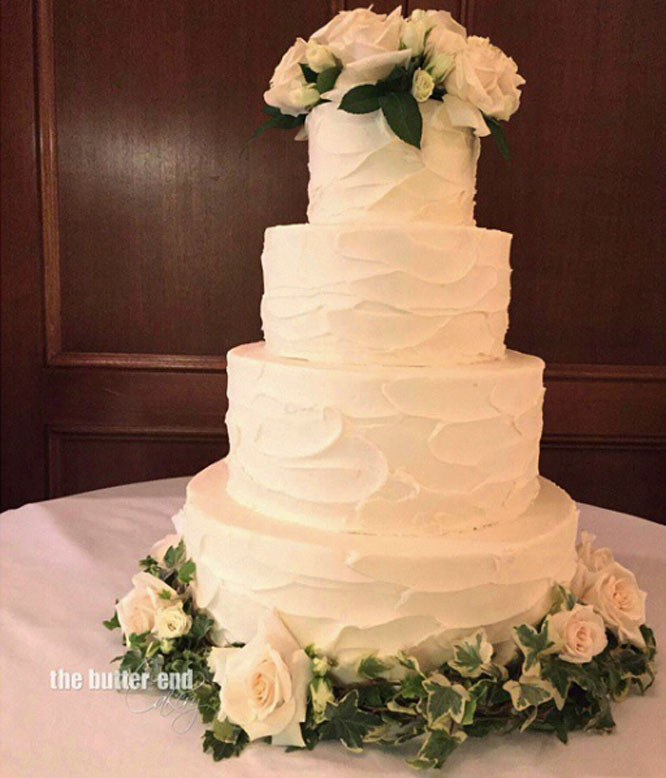 the butter end buttercream cake buttercream vs. Fondant