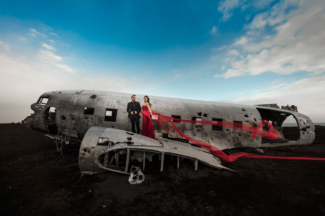 Mikhail and Varti Iceland Photoshoot