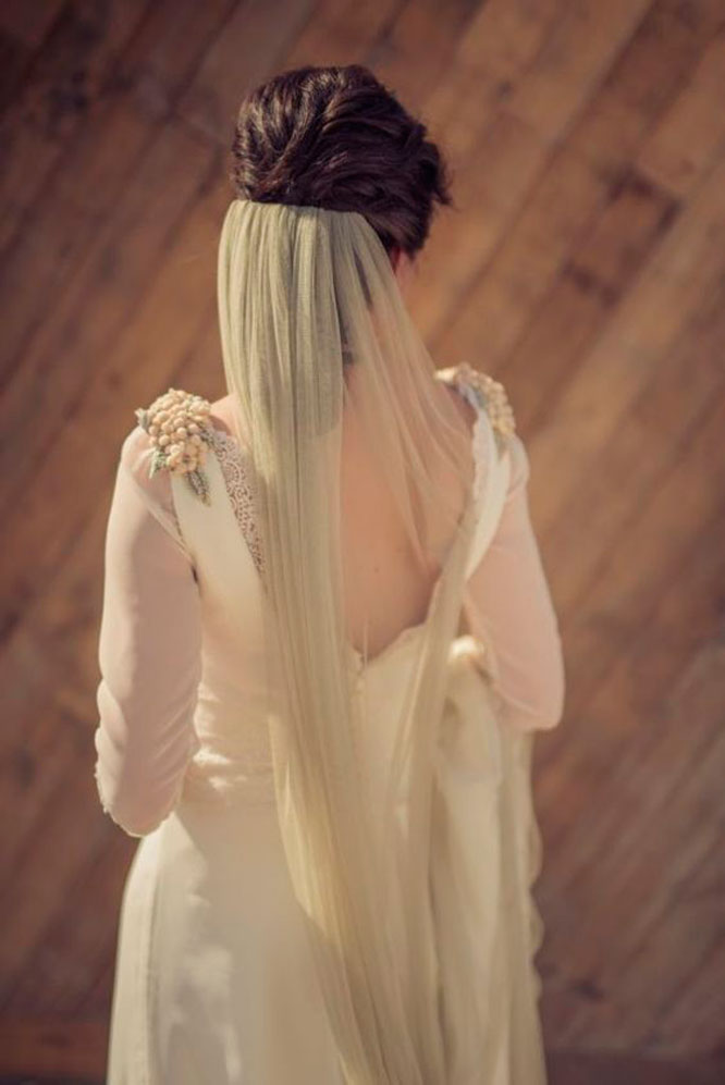 Green Bridal Veil