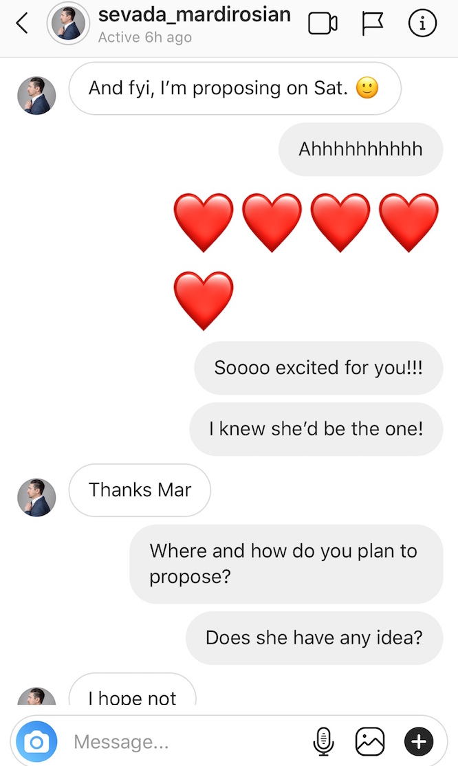 Sevada Mardirosian Proposal Plans