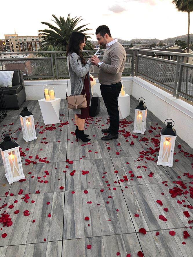 Featured Proposal: Sevada & Lusineh Featured Proposal: Sevada & Lusineh