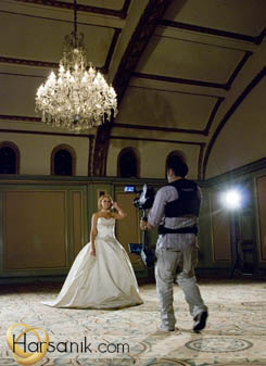 Bridal Show Commercial Filming