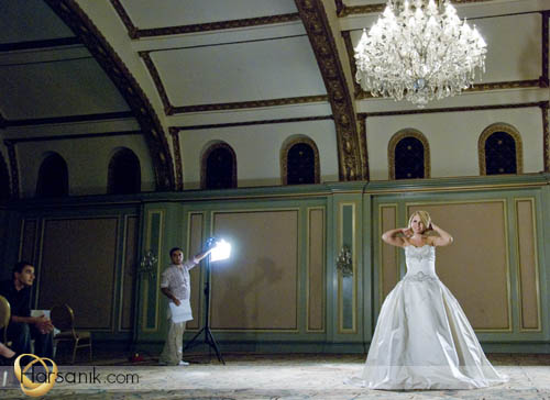 Bridal Show Commercial Filming