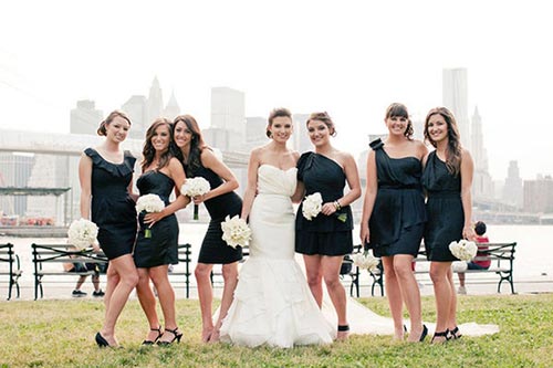 Mismatched Bridesmaids Dresses