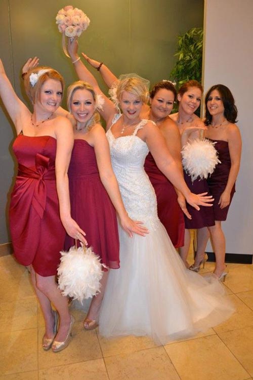 Mismatched Bridesmaids Dresses